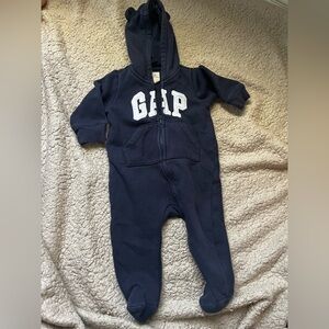 GAP Dark Blue Kids Footed One Piece